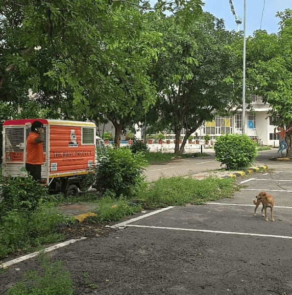 The Bhau Project ambulance ready for emergency rescue